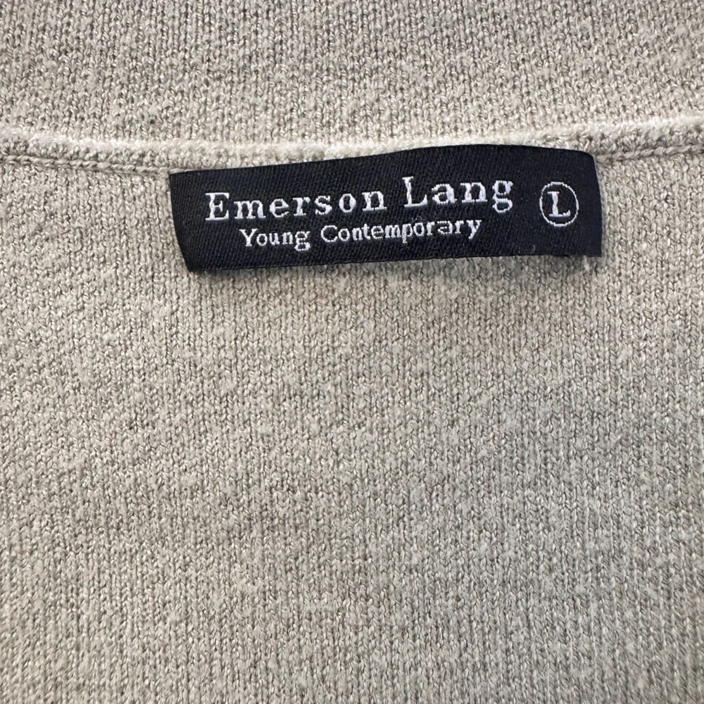 Emerson Lang Young Contemporary Knit Button Front Vest – Size L - Picture 5 of 11